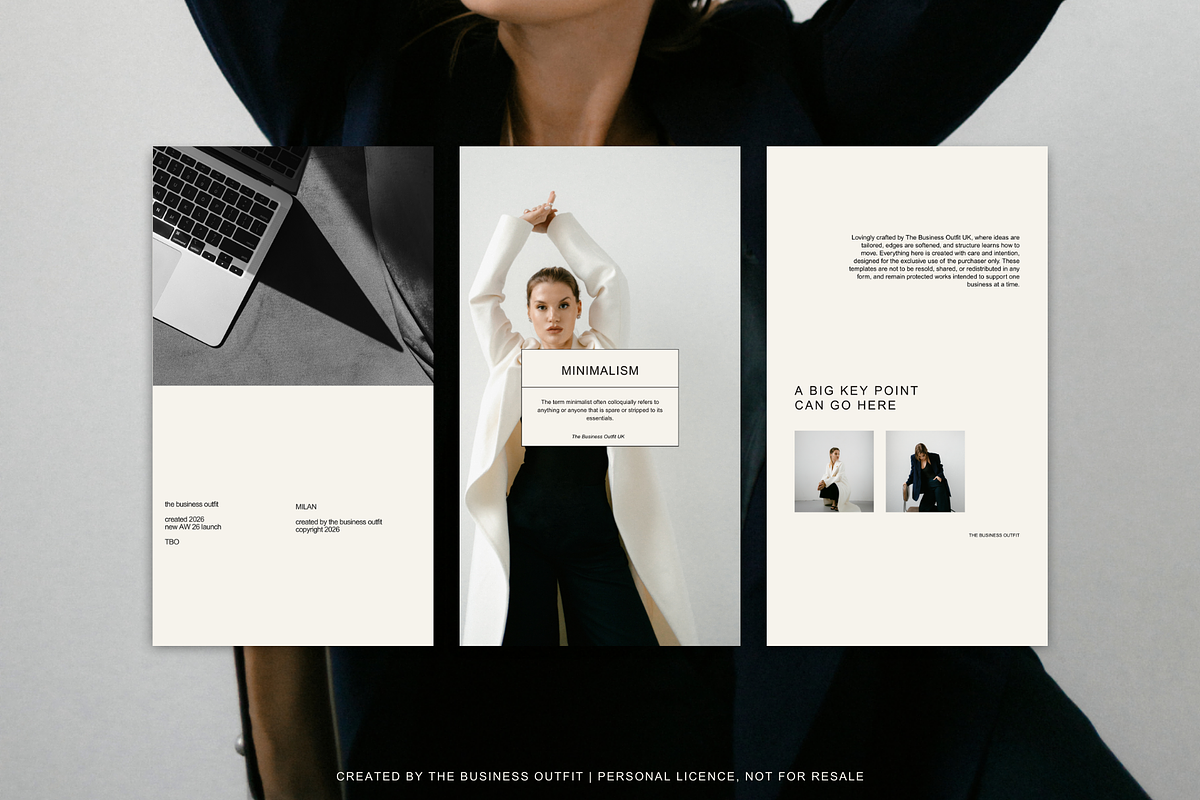 CANVA Milan Instagram Templates, a Social Media Template by thebusinessoutfit (Photo 16 of 18)