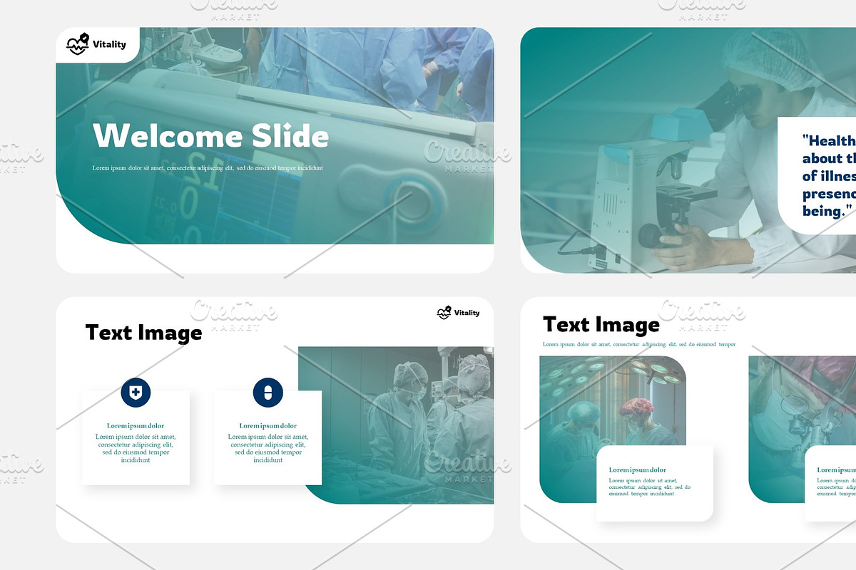 Vitality Health Presentation, a Presentation Template by Interpitch (Photo 2 of 8)
