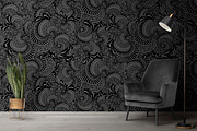 abstract zen tangle doodle, a Pattern Graphic by AAN Seamless Shop (Thumbnail 3 of 4)