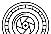 43 Vector Photography Camera Icon, an Outline Icon by adenpinkstore (Thumbnail 15 of 21)