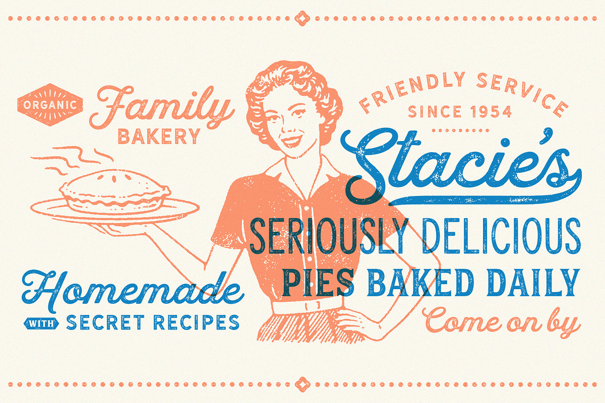 Hanley Rough Font Collection, a Script Font by DISTRICT 62 STUDIO (Photo 13 of 26)