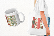 Christmas Brushstrokes PNG, a Seasonal Illustration by Markicha Art (Thumbnail 3 of 6)