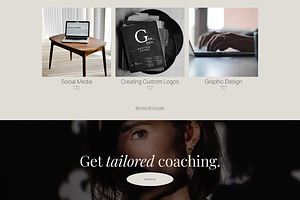 Elevate Squarespace Template