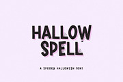 Hallow Spell spooky halloween font, a Handwritten Font by supfonts (Thumbnail 1 of 7)