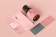 250+ Cosmetic Branding Mockup Bundle, a Cups & Container Mockup by pmvch (Thumbnail 172 of 273)