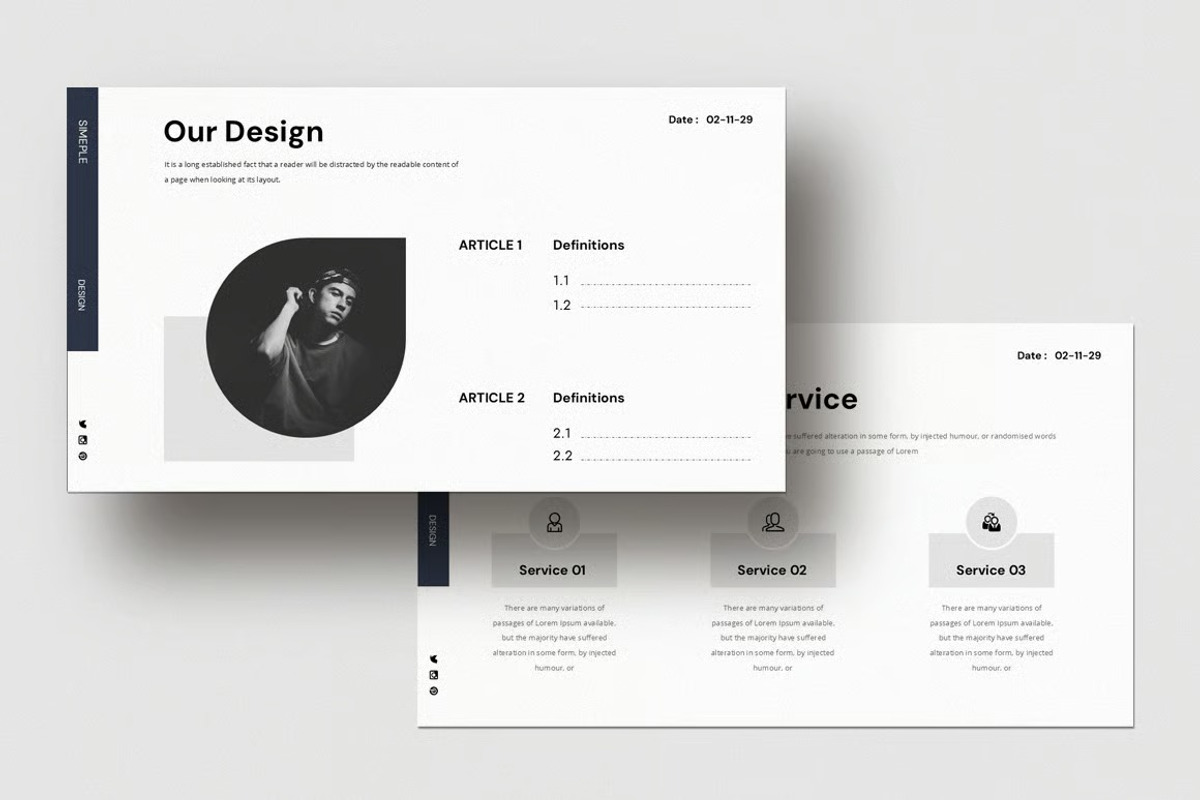 Minmal Keynote Presentation Template, a Presentation Template by Fit-tee (Photo 10 of 10)