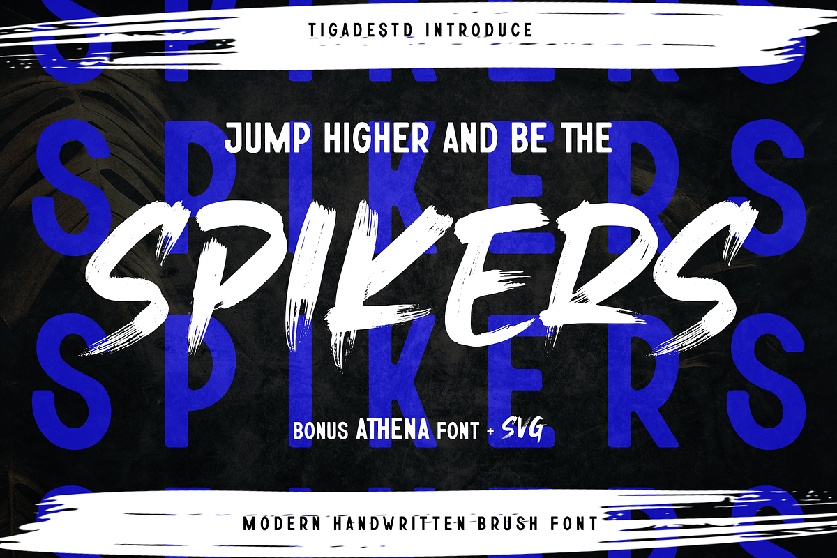MEGA BUNDLE HANDWRITING BRUSH FONT, a Font by Tigadestd Type (Photo 7 of 10)