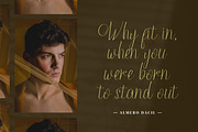 Youfiny Script Fonts, a Script Font by mahstudios (Thumbnail 3 of 11)