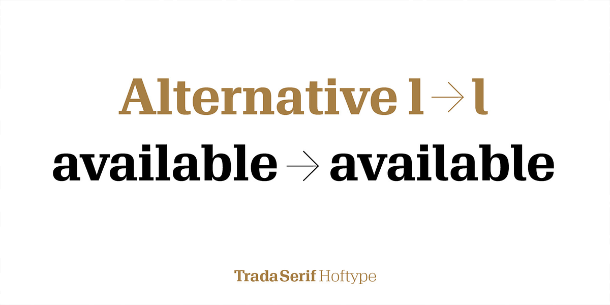 TradaSerif, a Serif Font by Hoftype (Photo 5 of 15)