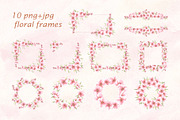 Blossoming Almond watercolor clipart, a Food Illustration by susie-p-art (Thumbnail 6 of 18)