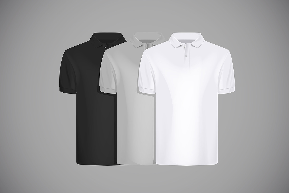 Polo shirt set with branding., an Illustration by George Rod (Photo 1 of 8)