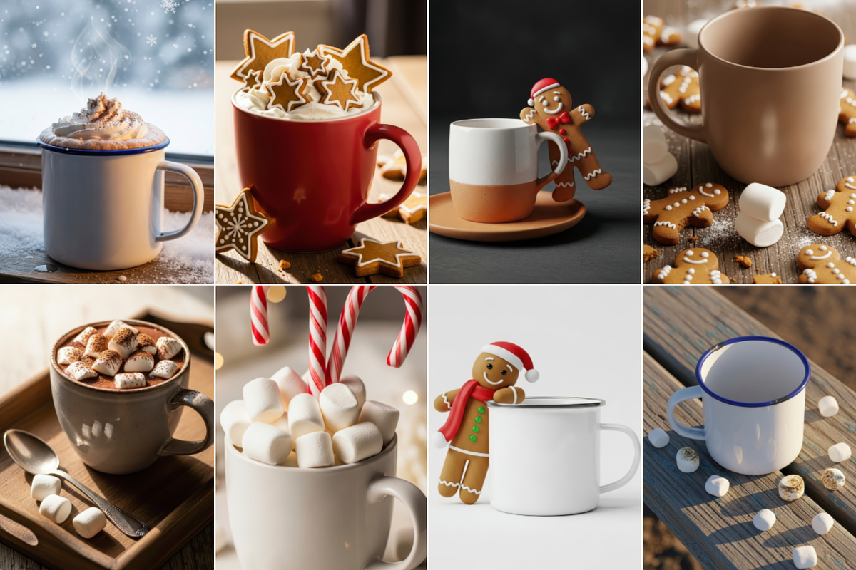 Minimalist Mug Mockup Bundle 100 JPG, a Cups & Container Mockup by KennedyStudio (Photo 8 of 12)