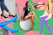 RETRO COLLAGE Creator & Abstract, an Object Graphic by TatianaBannikova (Thumbnail 7 of 7)