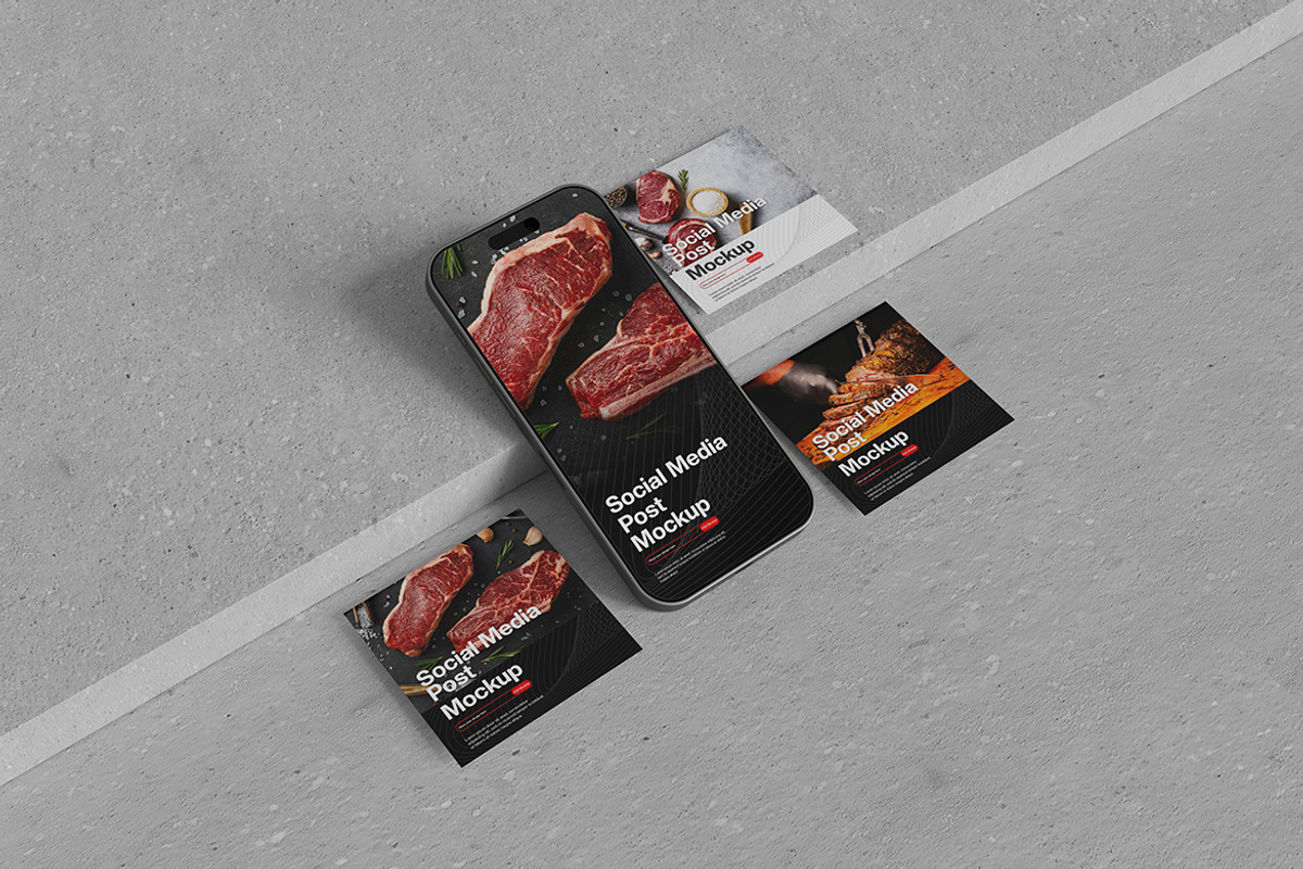 Social Media Post Mockup, a Product Mockup by MrLetters (Photo 5 of 5)