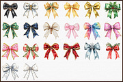 Christmas Bow Sublimation Clipart Bu, an Illustration by Sublimation Artist (Thumbnail 3 of 6)