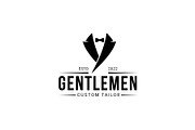 Vintage Tailor Suit Badge Bundle, a Branding & Logo Template by Dyn Studio (Thumbnail 4 of 6)