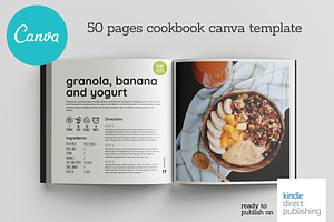 50 Pages Canva Breakfast Template