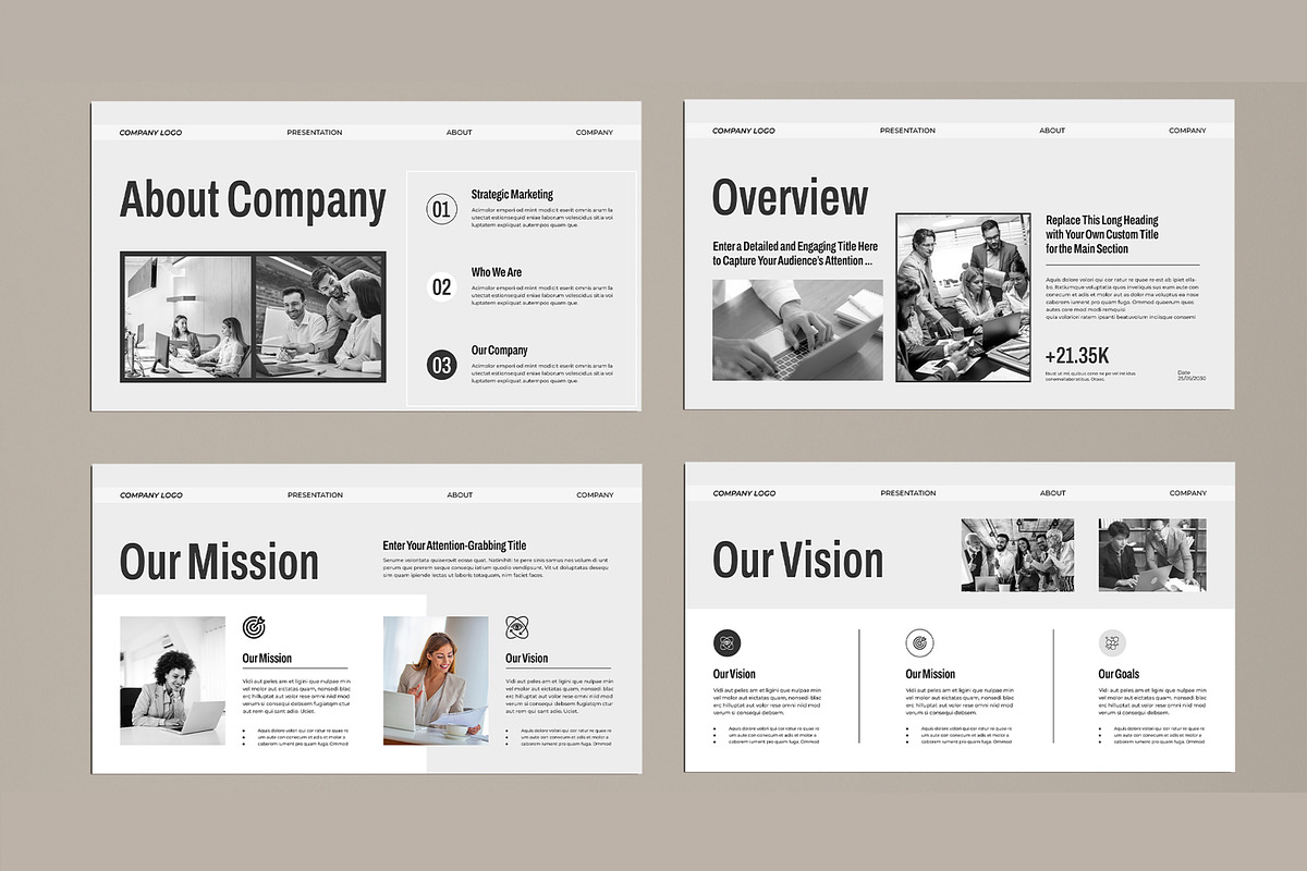 Company Marketing Plan Presentation, a Presentation Template by MightyDesign (Photo 2 of 7)
