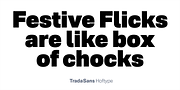 Trada Sans, a Sans Serif Font by Hoftype (Thumbnail 4 of 14)