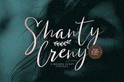 Shanti Creny - Modern Script Font, a Script Font by StringLabs (Thumbnail 1 of 12)