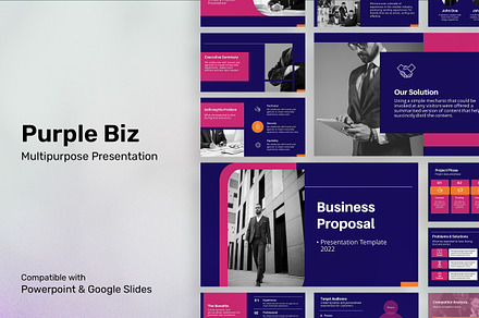 Purple Biz - Business Presentation
