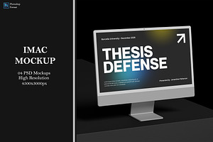 iMac Mockup, a Wearable Device Mockup by Ataku Design