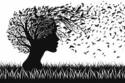 Tree Woman Laser Cut Bundle, a Graphic by balal (Thumbnail 8 of 11)