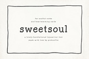Sweetsoul | Handlettered Serif Font, a Serif Font by Pink Coffie (Thumbnail 1 of 20)
