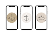 35 Travel Story Highlights Icons, a Social Media Template by Imageblend (Thumbnail 2 of 4)