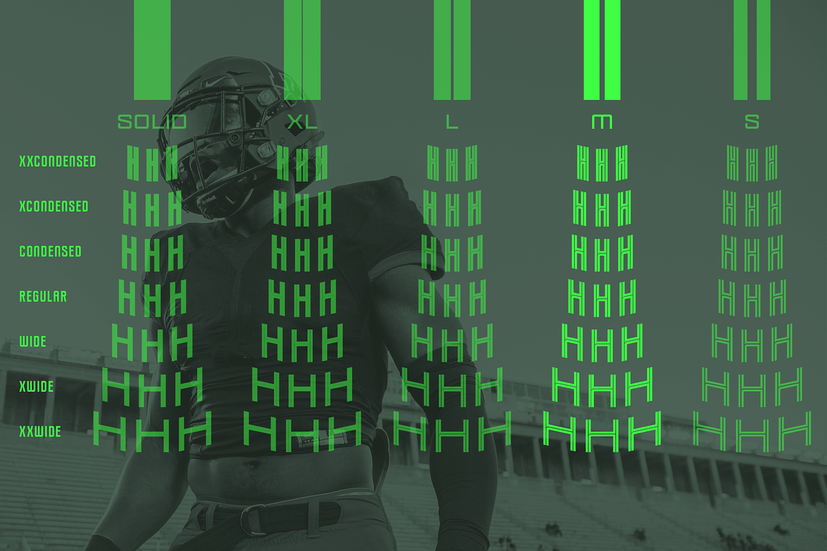 Competition M (subfamily), a Sans Serif Font by Sportsfonts (Photo 3 of 9)