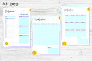 Digital Planner Templates, a Stationery Template by kh_cat (Thumbnail 2 of 2)
