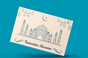 Printable Ramadan Greeting Cards, a Card Template by DesignTreasureID (Thumbnail 2 of 9)