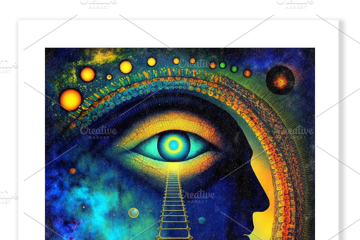 Dage Collection · Shaman Vision, a Decorative Illustration by milatovar (Photo 13 of 19)
