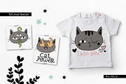 Cat comic. Funny set, an Animal Illustration by Noli Molly Store (Thumbnail 3 of 6)