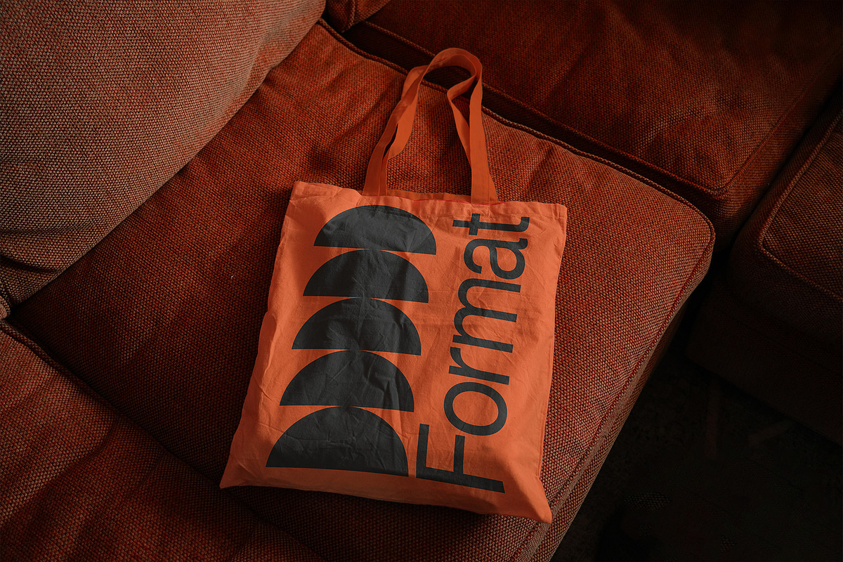 FORMAT B2 CLOTH BAG 03 MOCKUP, a Product Mockup by Format Mockups (Photo 3 of 4)