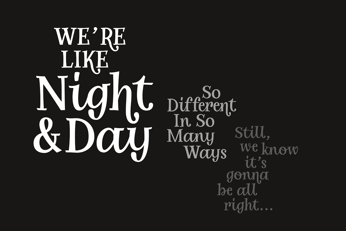 Alrighty Then | A Novelty Serif, a Serif Font by Ayca Atalay (Photo 4 of 11)