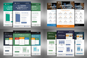 Flat Design Corporate Flyer Bundle, a Flyer Template by Creativenauts (Thumbnail 2 of 4)