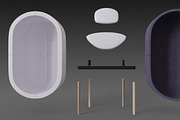 Capsule chair sofa, a 3D by NojskaAksjon (Thumbnail 18 of 23)