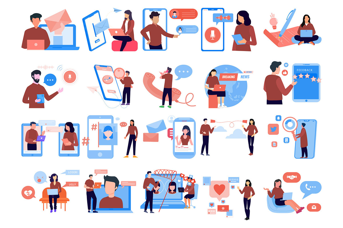 Communication & Collaboration Pack, an Illustration by Vector Portal (Photo 5 of 5)