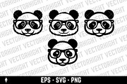 Cute panda bear mascot, an Animal Illustration by Vectorhight (Thumbnail 1 of 3)