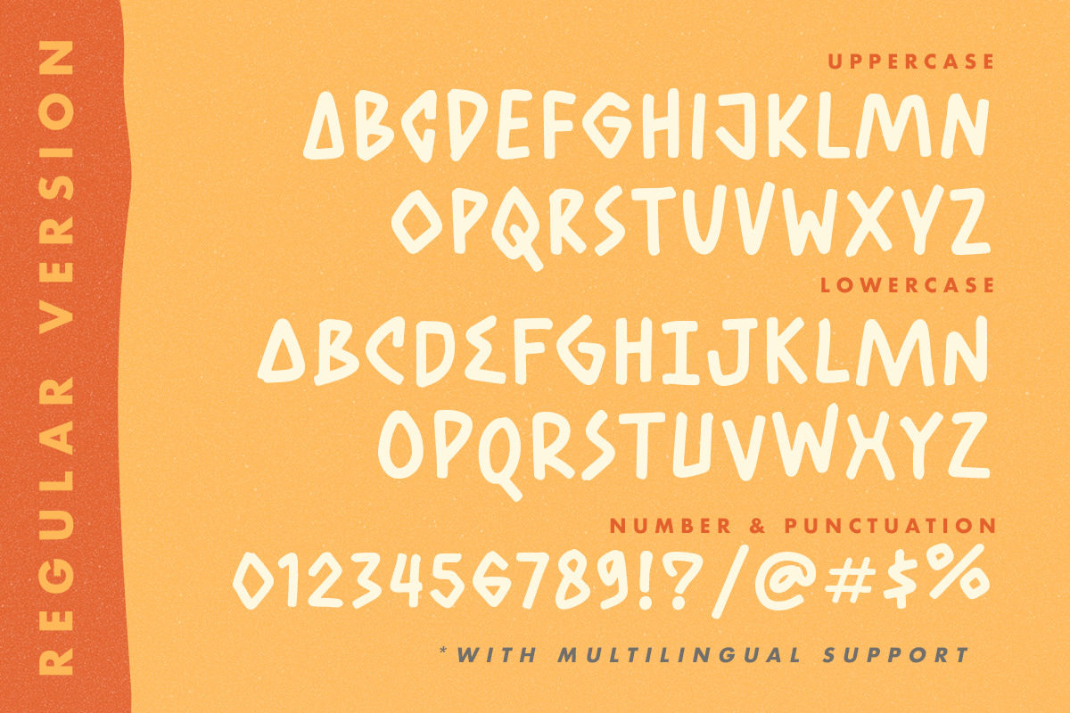 Groovy Friends - Playful Font, a Font by Letterhend Studio (Photo 9 of 11)