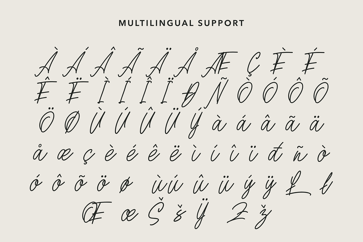 Bellinati – A Chic & Feminine Script, a Script Font by Black Junst (Photo 9 of 12)