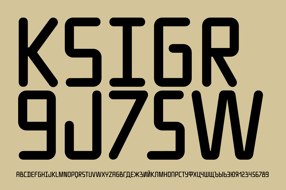 Flatten, a Sans Serif Font by Here  FF (Photo 10 of 15)