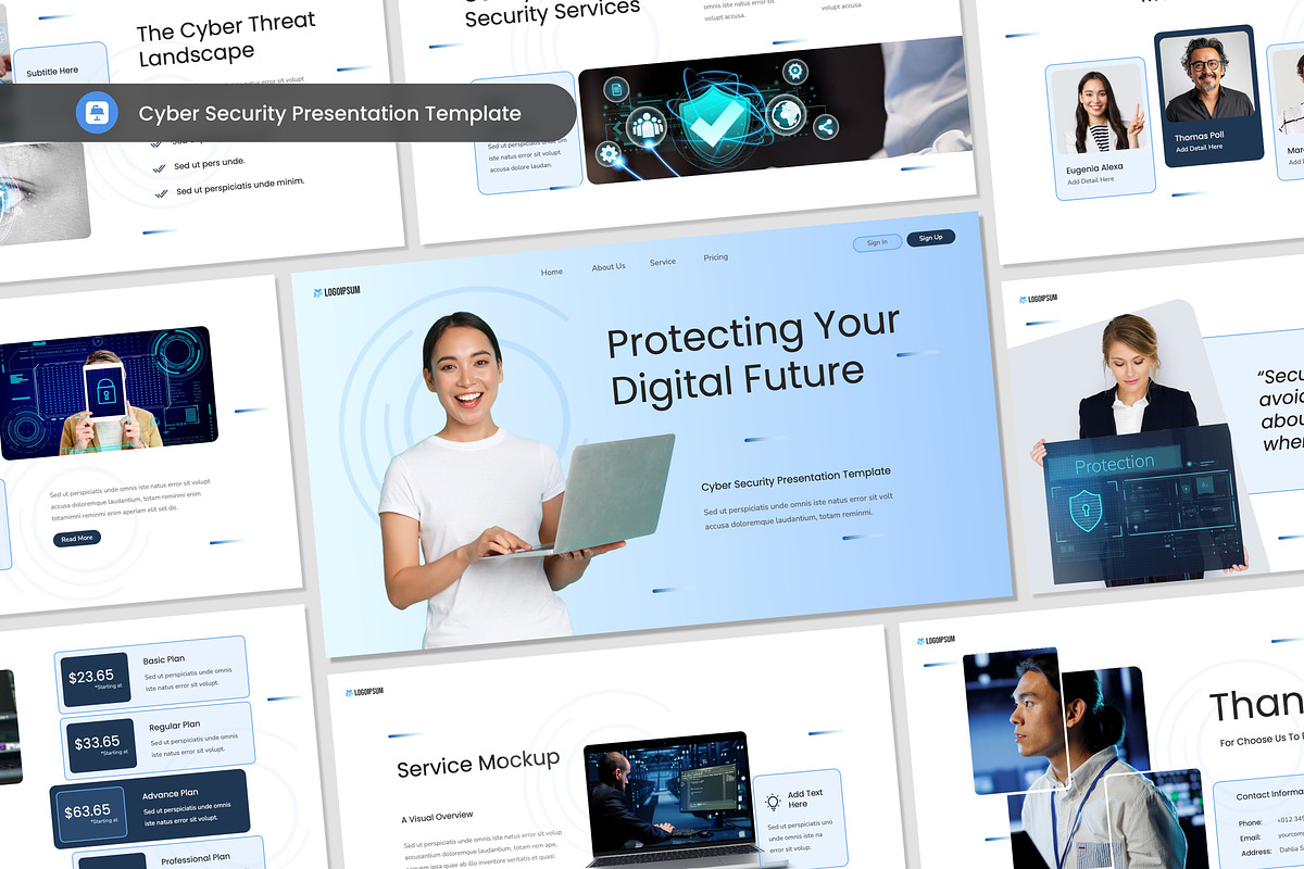 Cyber Security Presentation Keynote, a Presentation Template by Antstheme (Photo 1 of 2)