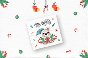 Watercolor Winter Friends, a Decorative Illustration by TanataDesign (Thumbnail 10 of 10)