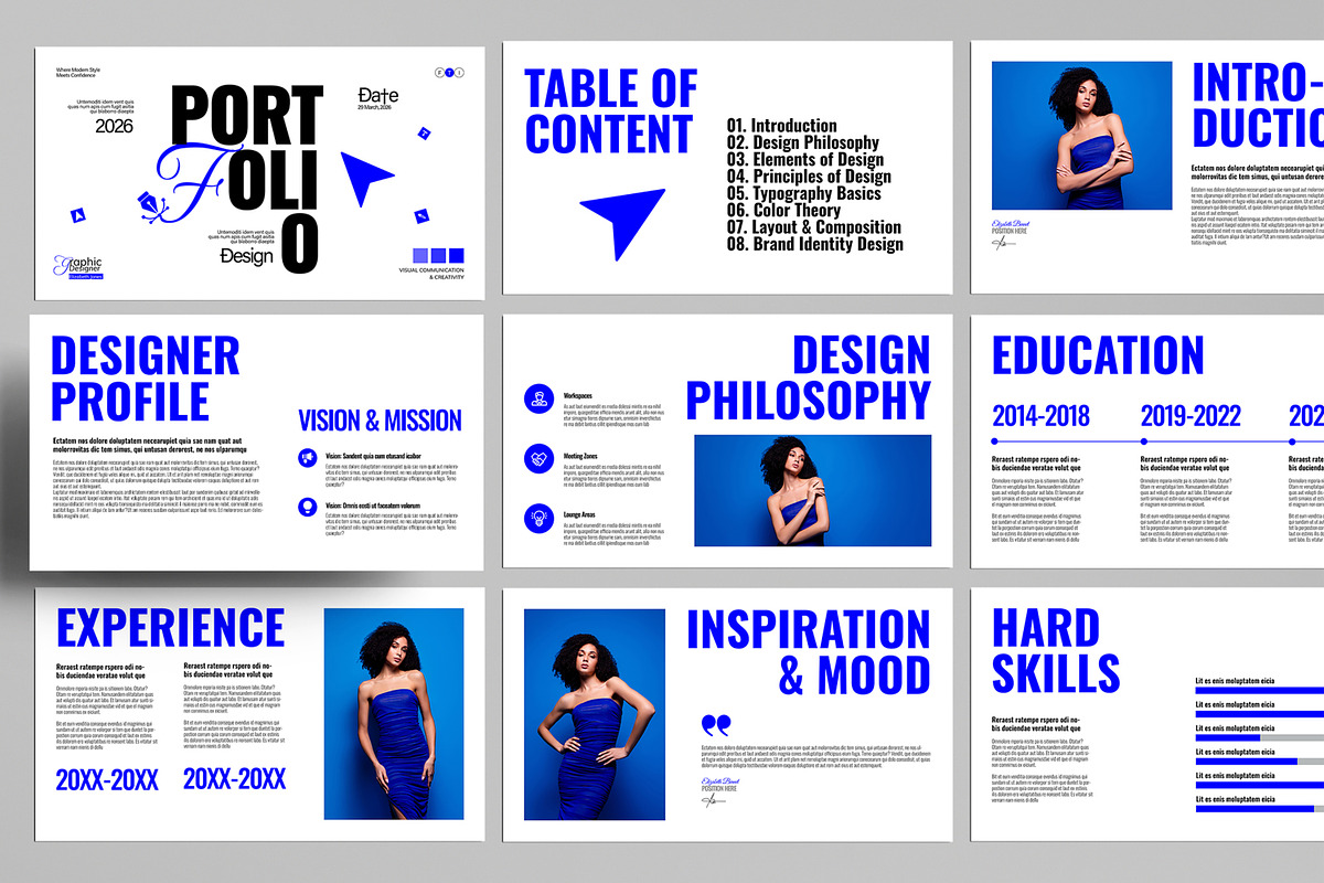 Creative Artist Design Presentation, a Presentation Template by MightyDesign (Photo 1 of 8)