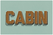 3D Wood Layer Styles for Photoshop, a Layer Style Add-On by Creativenauts (Thumbnail 2 of 5)