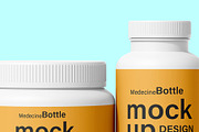 Supplement Bottle Mockup Bundle, a Packaging Mockup by pixelmock (Thumbnail 32 of 35)