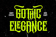 Underock - Blackletter Style, a Blackletter Font by Arterfak Project (Thumbnail 6 of 11)