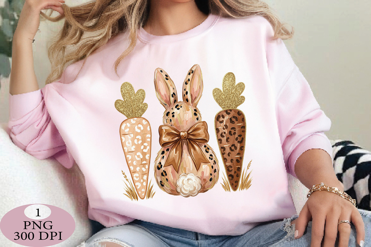 Happy Easter Bunny png, an Illustration by Daily.Designs (Photo 3 of 5)